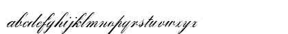 Bank Script D Regular Lowercase Preview