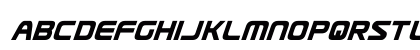Usuzi Condensed Italic Condensed Italic Lowercase Preview