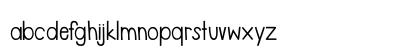 MTF Be Mine Regular Lowercase Preview