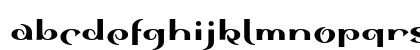 SinahSans LT Black Lowercase Preview
