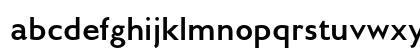 Gillius ADF No2 Bold Lowercase Preview