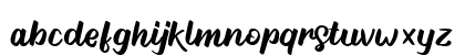 Athain Regular Lowercase Preview