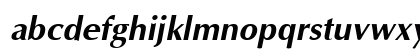 VNI-Aptima Bold-Italic Lowercase Preview
