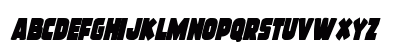 Frost Giant Condensed Italic Condensed Italic Lowercase Preview