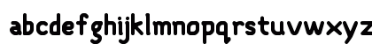 Objective Bold Lowercase Preview