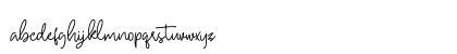Hallywood Regular Lowercase Preview