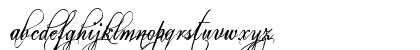 Eutemia II Bold Italic Lowercase Preview