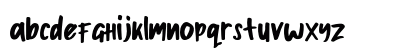 Apija demo Regular Lowercase Preview