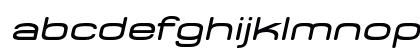 Valonik Thin Slant Regular Lowercase Preview