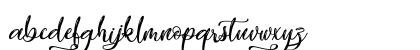 Vicky Cinthia - Personal Use Regular Lowercase Preview