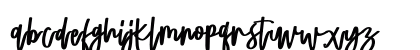 Ma Lorena FREE Regular Lowercase Preview