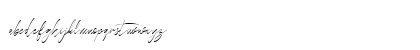 Balleys Free Regular Lowercase Preview