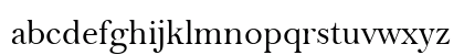 Bell T Regular Lowercase Preview