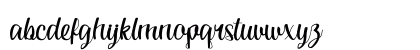Sathira Regular Lowercase Preview