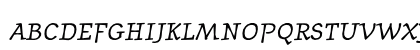 JournalFractions RomanItalic Preview