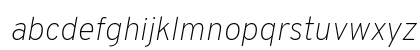Overpass Thin Italic Preview