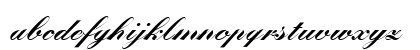 Kuenstler Script LT Std Medium Bold Lowercase Preview