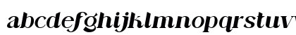 Distant Feeling Italic Lowercase Preview