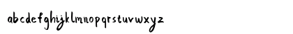 Bim Runger Demo Regular Lowercase Preview