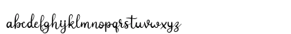 Bright Star Dafont Regular Lowercase Preview