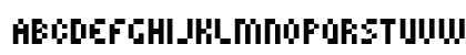 PXL8R Regular Lowercase Preview