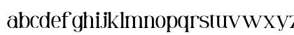 Marienthal Personal Use Regular Lowercase Preview