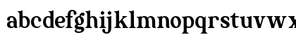 The Texterius Regular Lowercase Preview