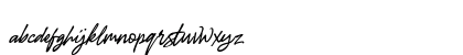 Dream Beach Regular Lowercase Preview