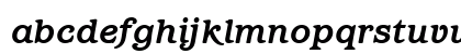 BarcelonaITC Bold Italic Lowercase Preview