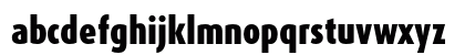 DaxCondensed Black Lowercase Preview
