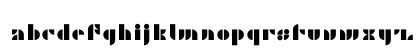 P22Albers Regular Lowercase Preview
