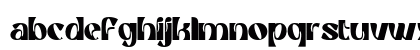 Griaste Regular Lowercase Preview