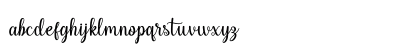 Hello Sweety Regular Lowercase Preview
