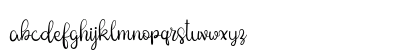 Sweety Amour Regular Lowercase Preview