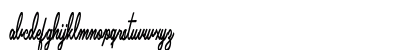 Lavelle Personal Use Regular Lowercase Preview