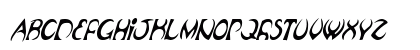 Oubliette Condensed Italic Condensed Italic Preview
