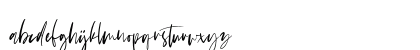 Martta Regular Lowercase Preview