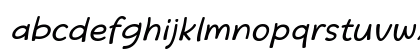 Beatific Margella Italic Lowercase Preview