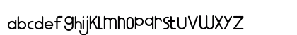 MOON KNIGHT Regular Lowercase Preview