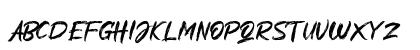 Alliens Personal Use Only Regular Lowercase Preview