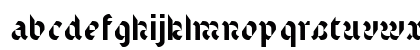 Text Regular Lowercase Preview