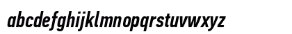 PF Din Text Comp Pro Medium Italic Lowercase Preview