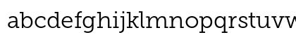 Museo Slab 300 Lowercase Preview
