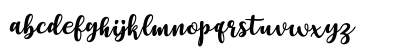 Yollandy Regular Lowercase Preview