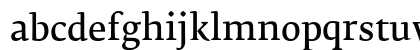 FedraSerifB Normal Lowercase Preview