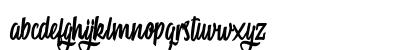Mattisse Personal Use Regular Lowercase Preview