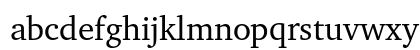 CharterITC Regular Lowercase Preview