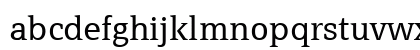 PageSerif-Light Regular Lowercase Preview