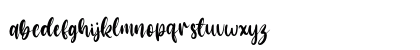 Arastela Regular Lowercase Preview