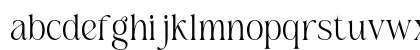 Belinda Avenue Regular Lowercase Preview